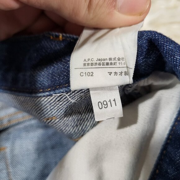 A.P.C. New Standard Jean Classique Mens 30 - Picture 7 of 16